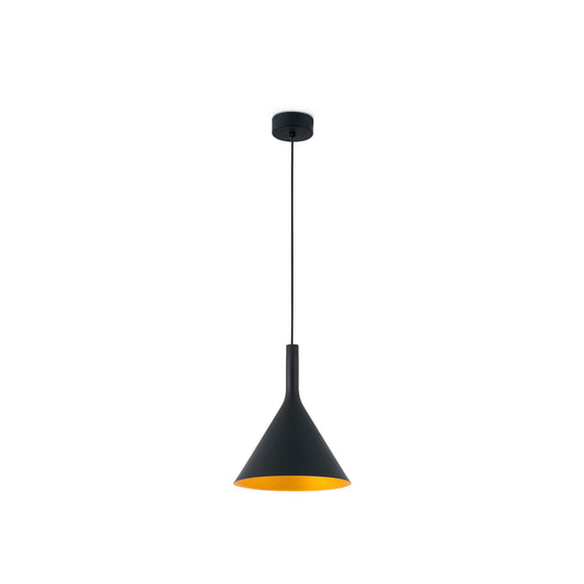 Pendant lamp PAM-G BLACK/GOLD LED PENDANT 24W 3000K