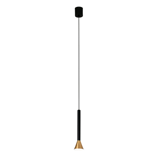 Pendant lamp DANKA SATIN GOLD LED PENDANT 6W 3000K