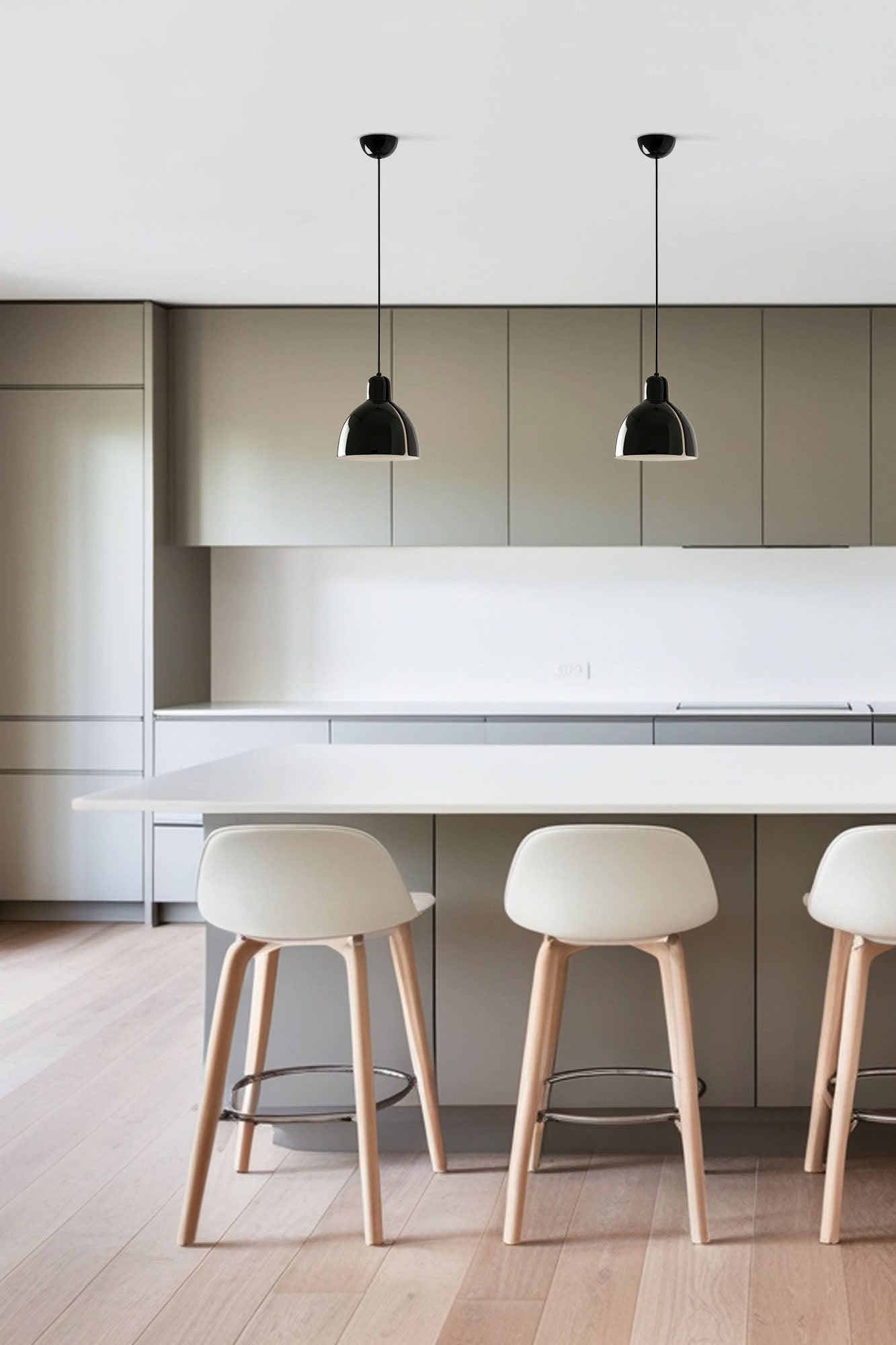 VENICE 200 black pendant lamp