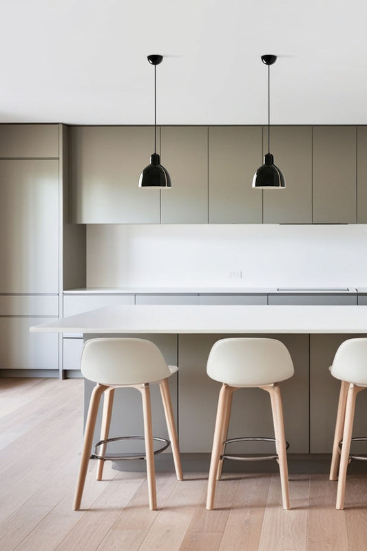 Pendant lamp VENICE BLACK PENDANT ø200 1xE27
