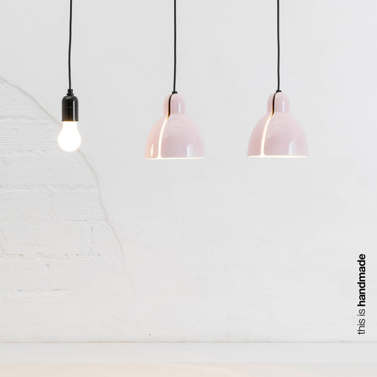 Pendant lamp VENICE PINK PENDANT ø160 1x E27
