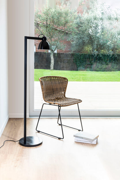 VENICE Black floor lamp