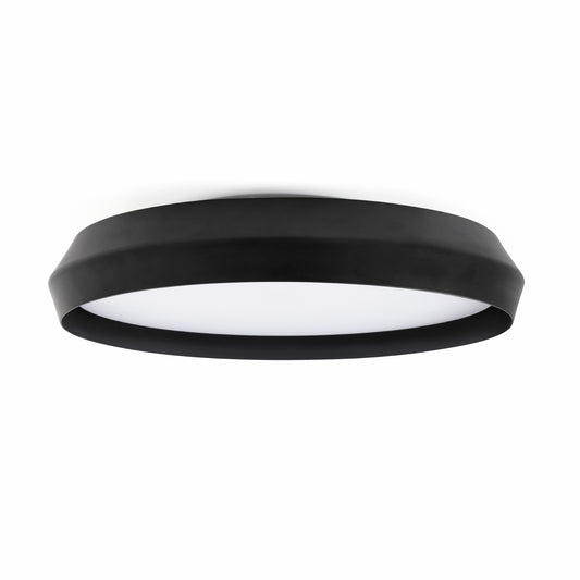 Lámpara de pared/techo SHOKU 600 negro/negro