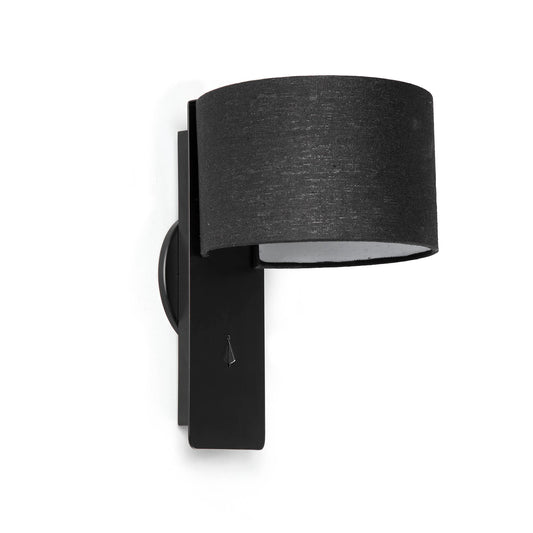 FOLD Black wall lamp