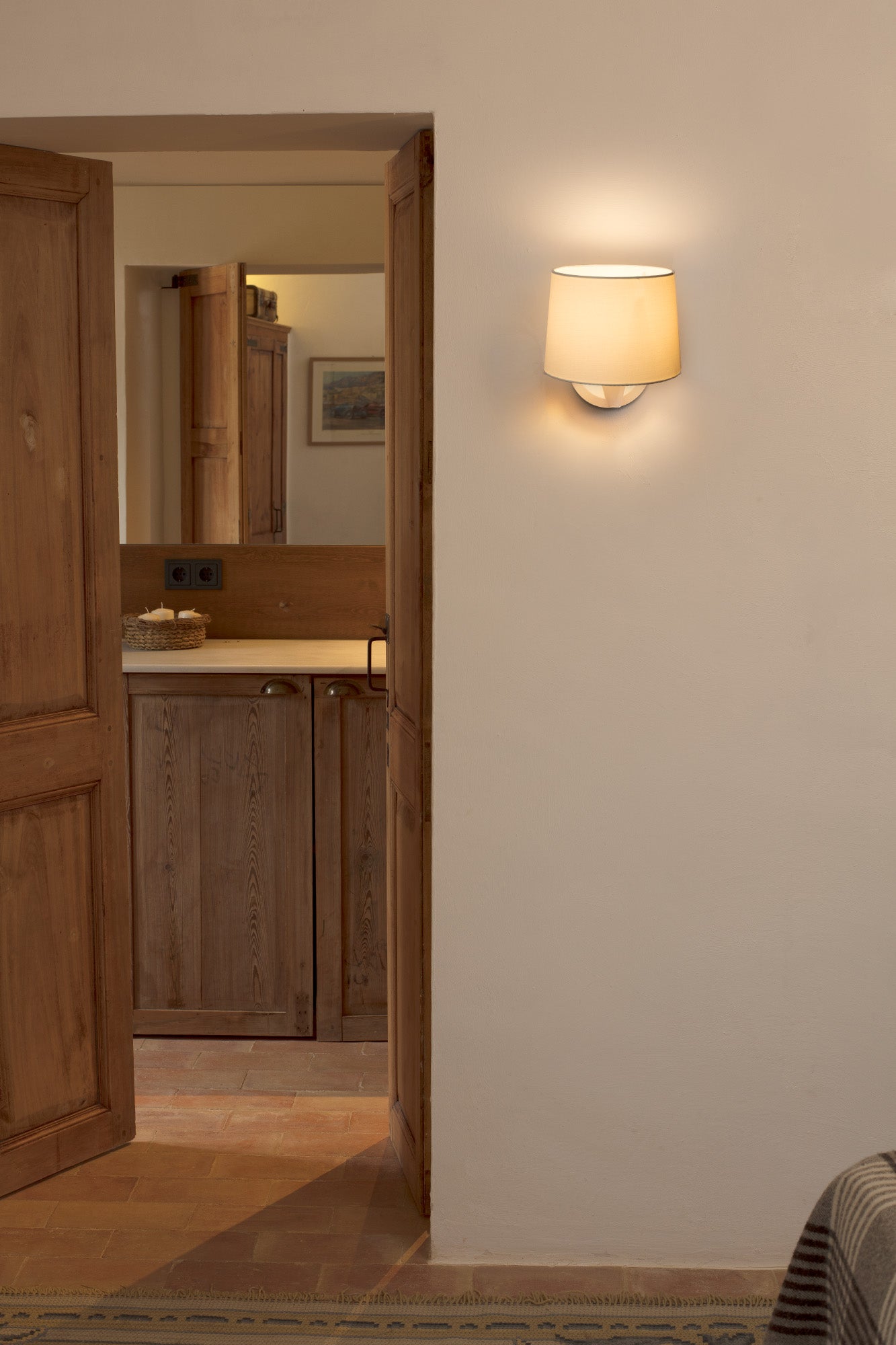 CONGA White/white wall lamp