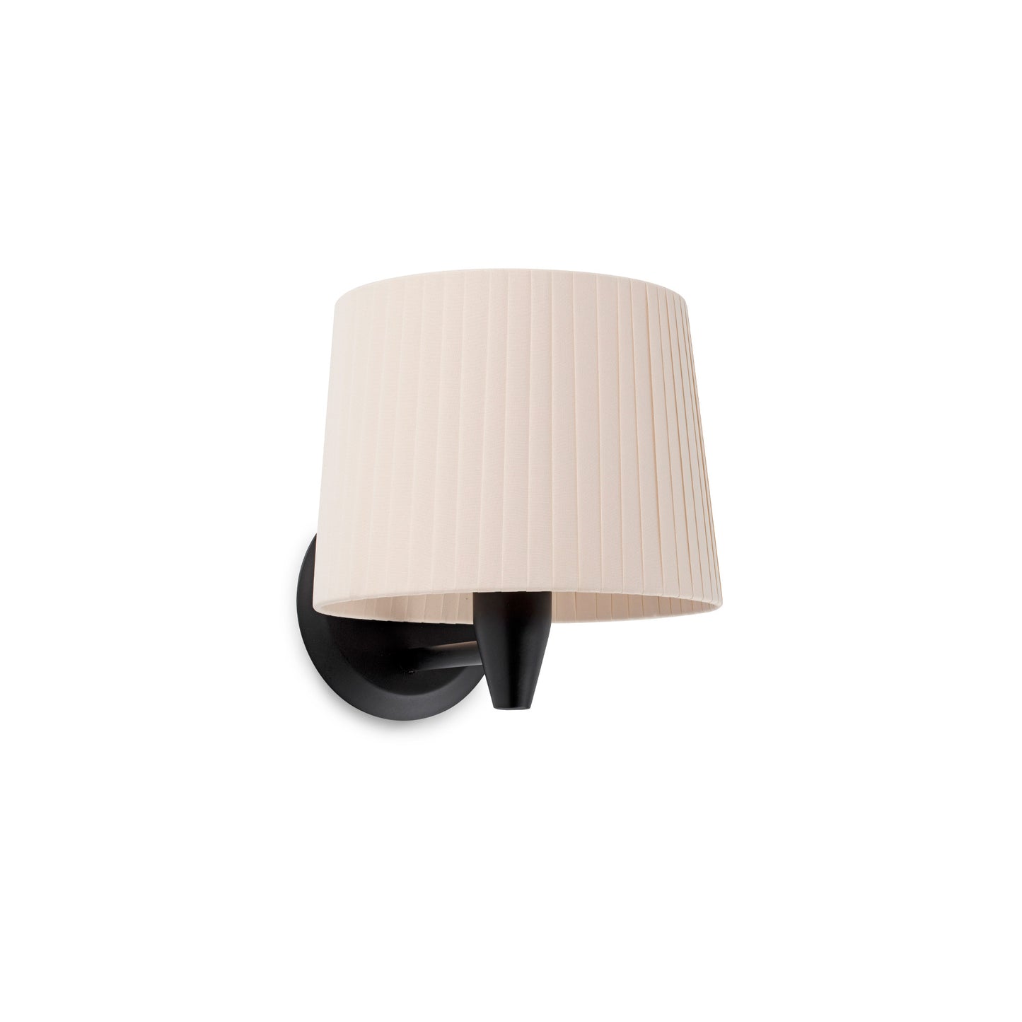 SAMBA Black/ribbon beige wall lamp