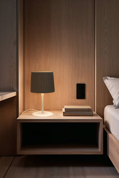 SAMBA White/ribbon green table lamp