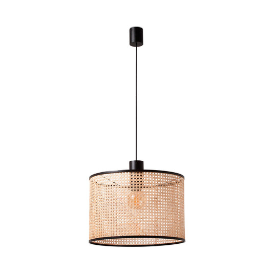 Pendant lamp MAMBO PENDANT BLACK SIMPLE RATTAN E27 ø450*313ø450