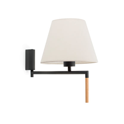 RON Dark grey/beige wall lamp