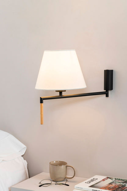 RON Dark grey/beige wall lamp