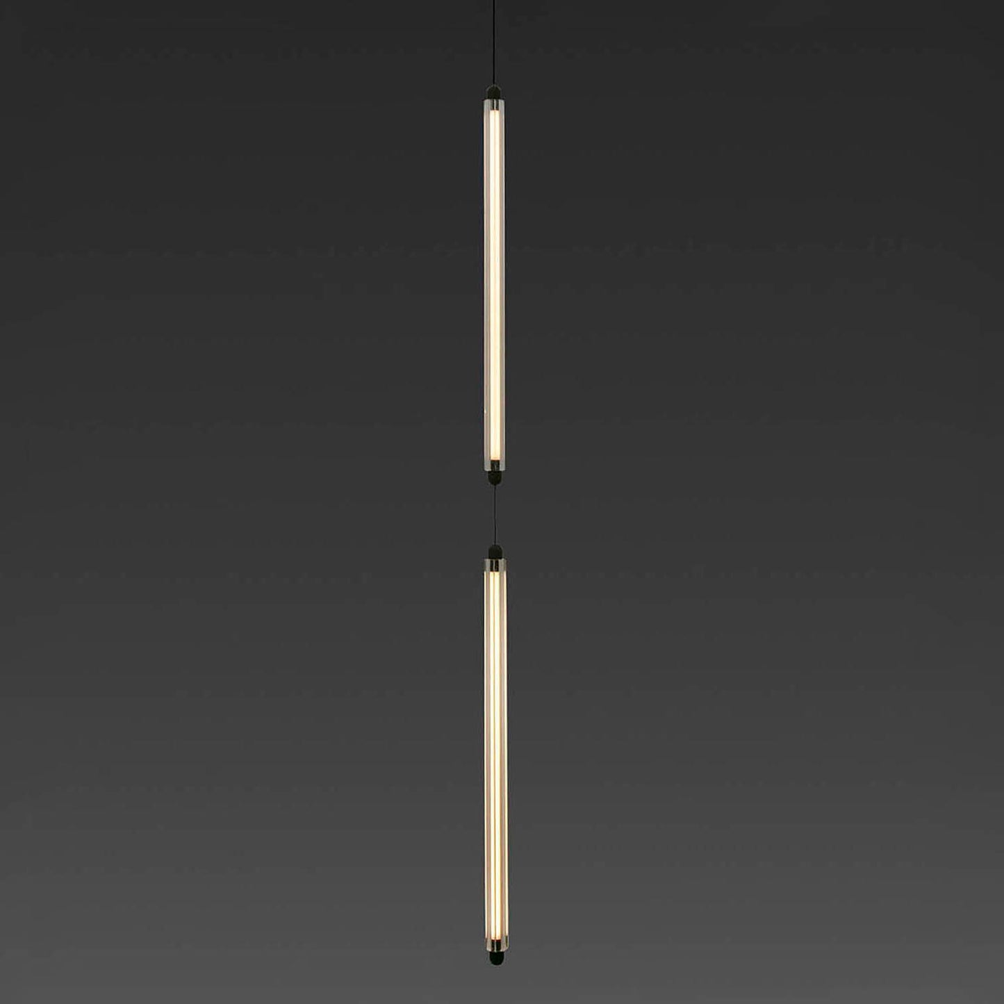 LUMINA 600 2L Black pendant 24W 2200K