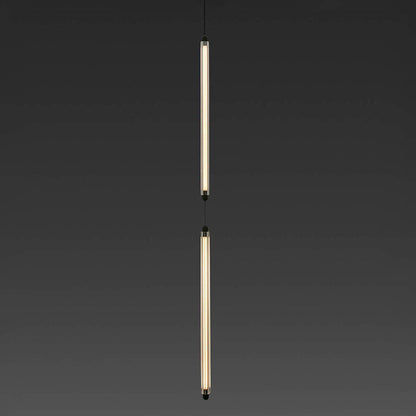 LUMINA 600 2L Black pendant 24W 2200K