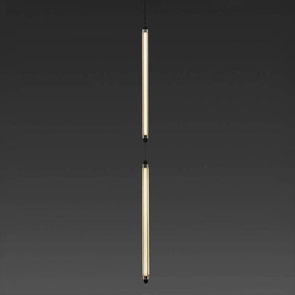 LUMINA 600 2L Black pendant recessed frameless 24W 2200K DALI