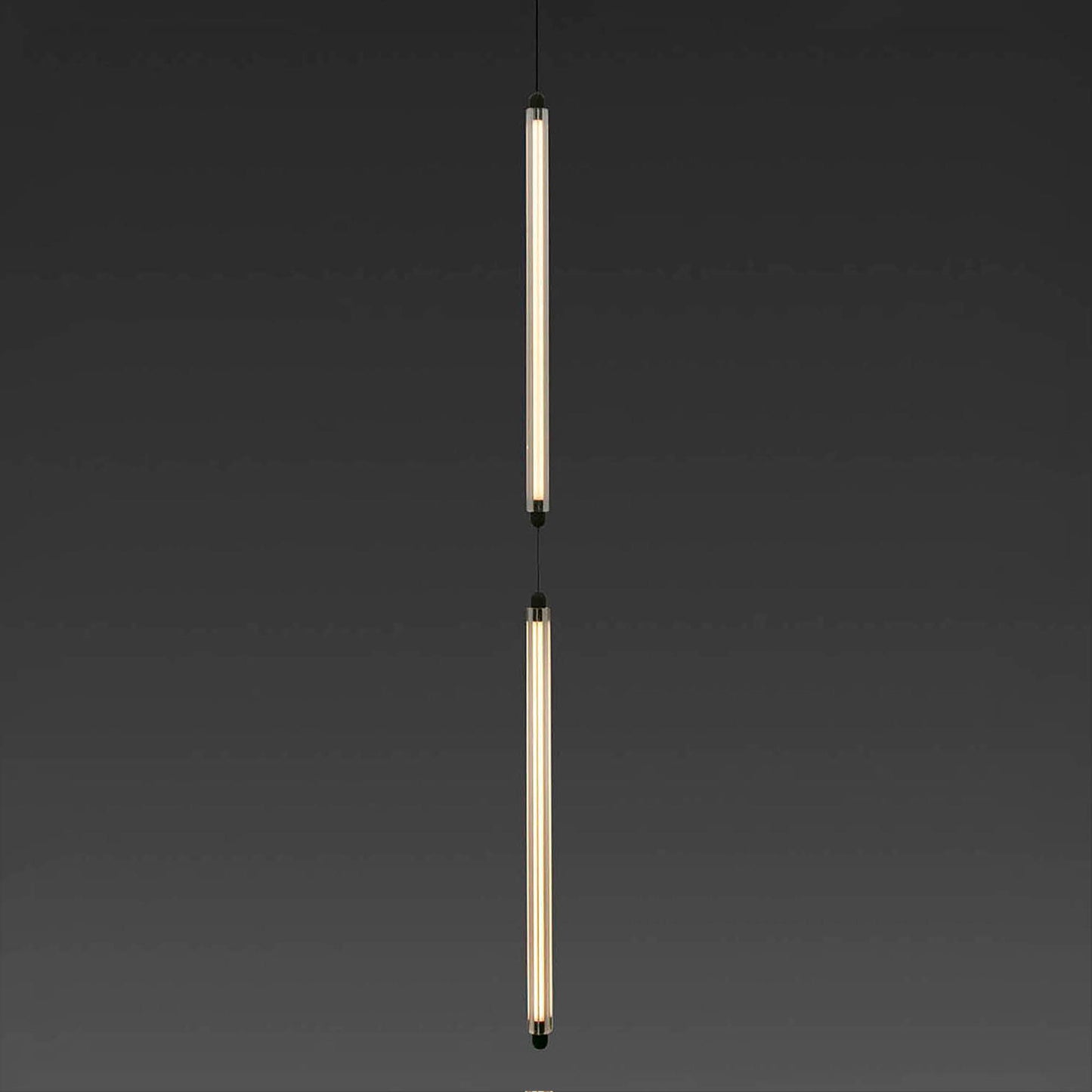 LUMINA 600 2L Black pendant recessed frameless 24W 2700K DALI