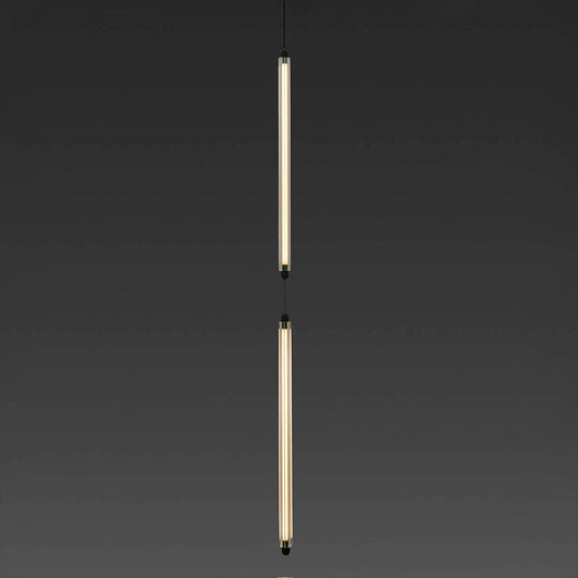 LUMINA 600 2L Negra colgante empotrable sin marco 24W 2700K DALI