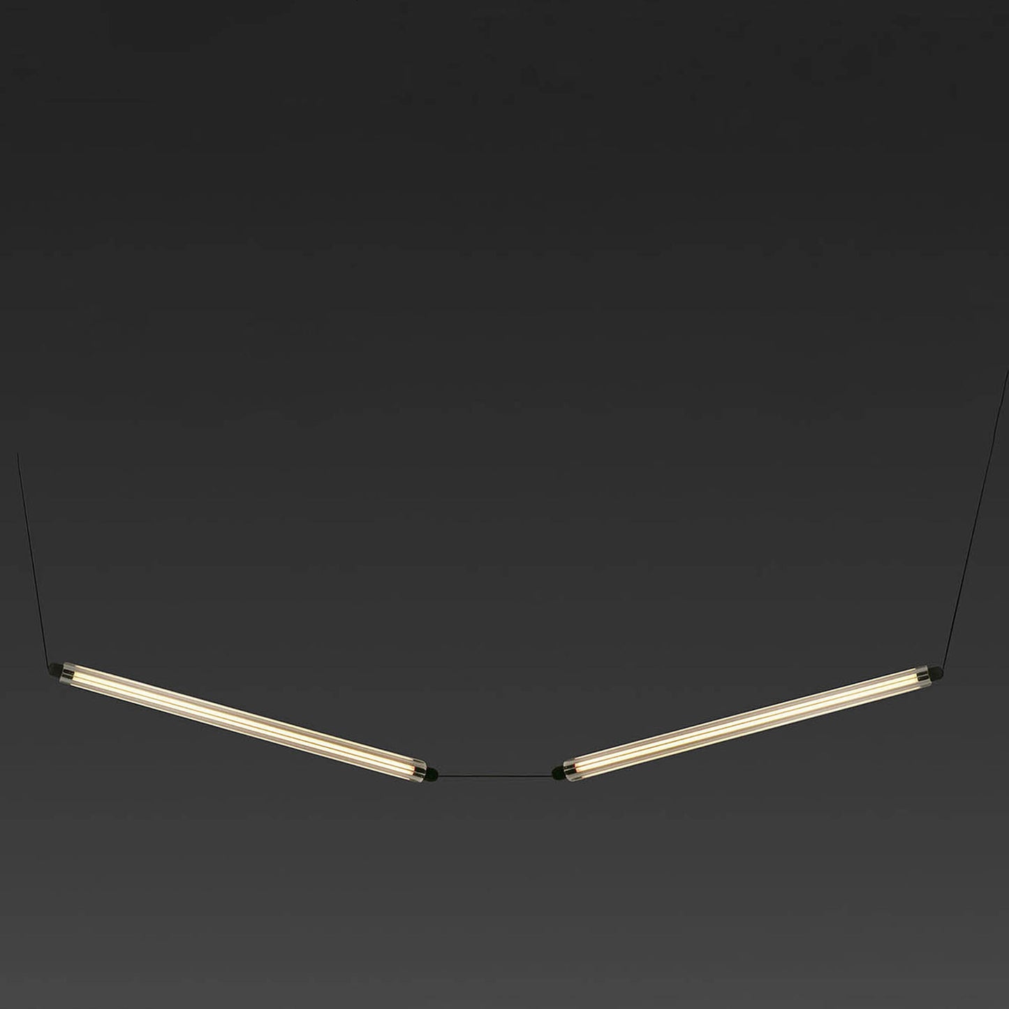 NESO SLIM LUMINA 600 2L Rippvalgusti must 24W 2200K