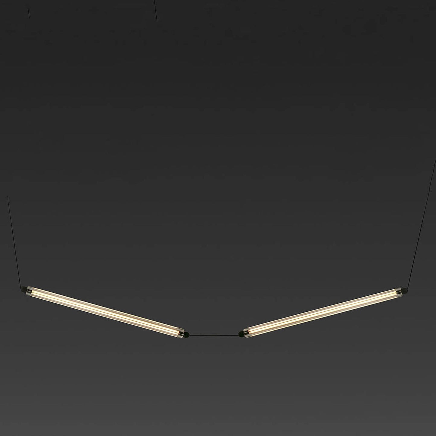 NESO SLIM LUMINA 600 2L Rippvalgusti must 24W 2700K DALI