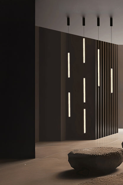 LUMINA 600 3L Black pendant 36W 2200K