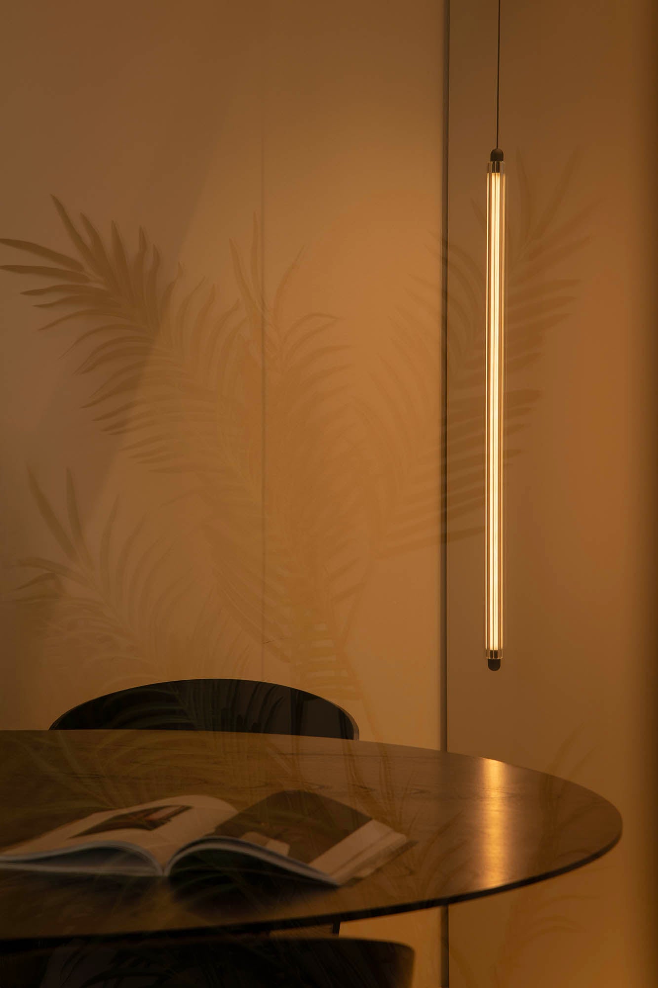LUMINA 900 1L Black pendant 12W 2200K