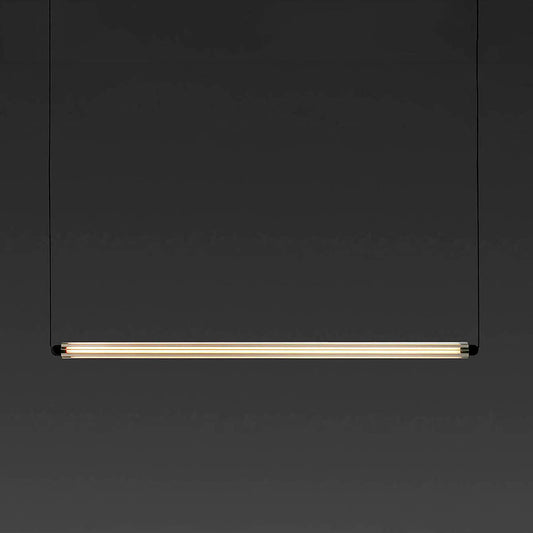 LUMINA 900 1L Negro colgante horizontal empotrado sin marco 12W 2200K DALI
