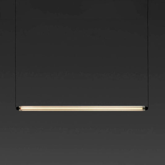 LUMINA 900 1L Negro colgante horizontal empotrado sin marco 12W 2700K