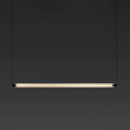 NESO SLIM LUMINA 900 1L Black horizontal pendant 12W 2700K
