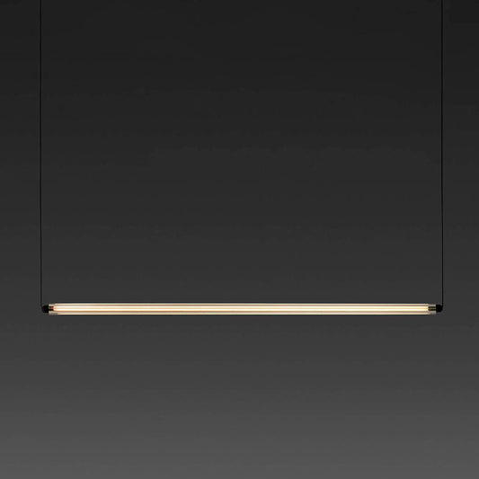 LUMINA 1200 1L Negro colgante horizontal empotrado sin marco 24W 2700K DALI