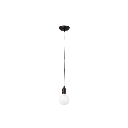 ART Black pendant lamp