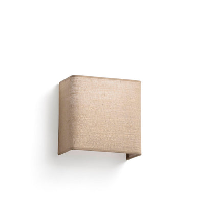OTTON SQ 200 SQ 200uare Jute wall lamp