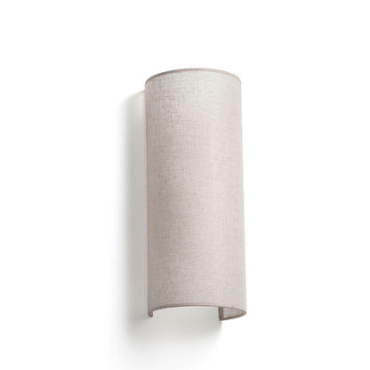 OTTON R Round Linen wall lamp vertical 2L