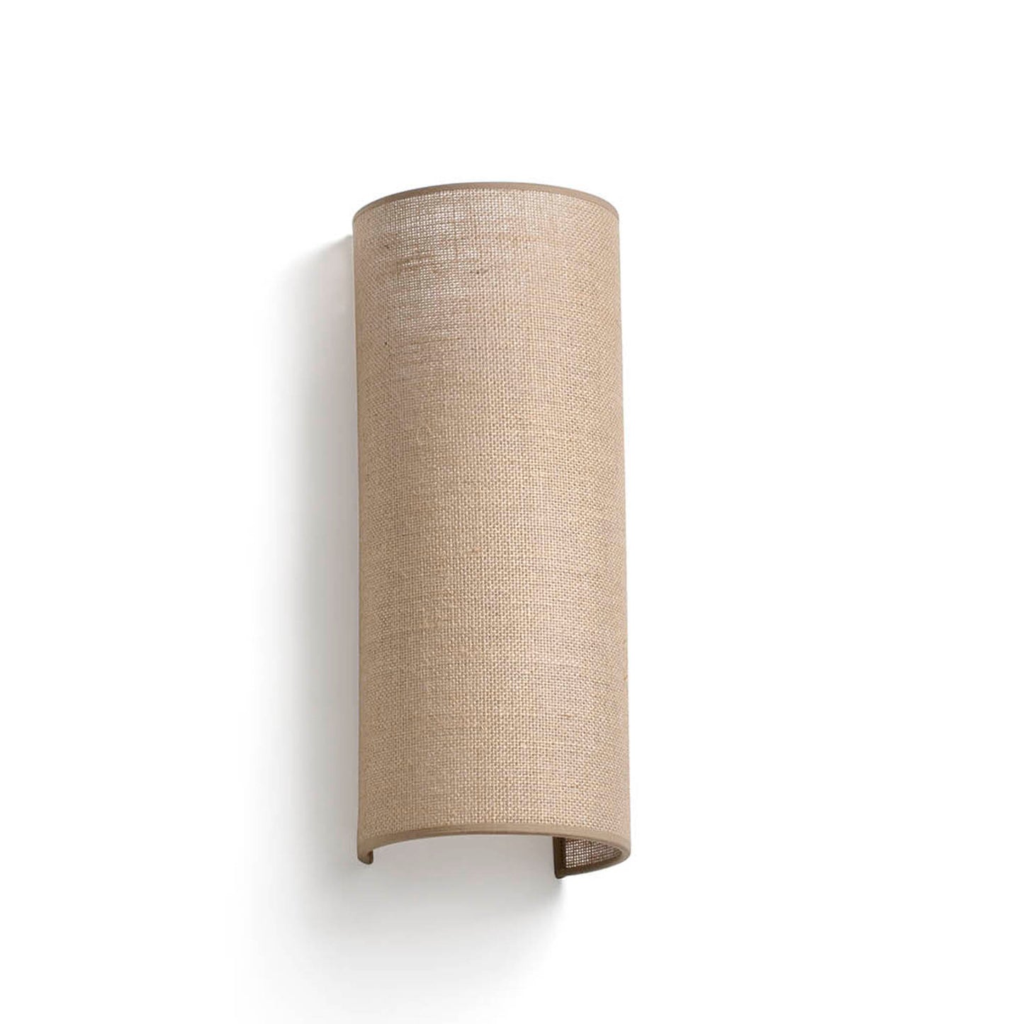 OTTON R Round Jute wall lamp vertical 2L