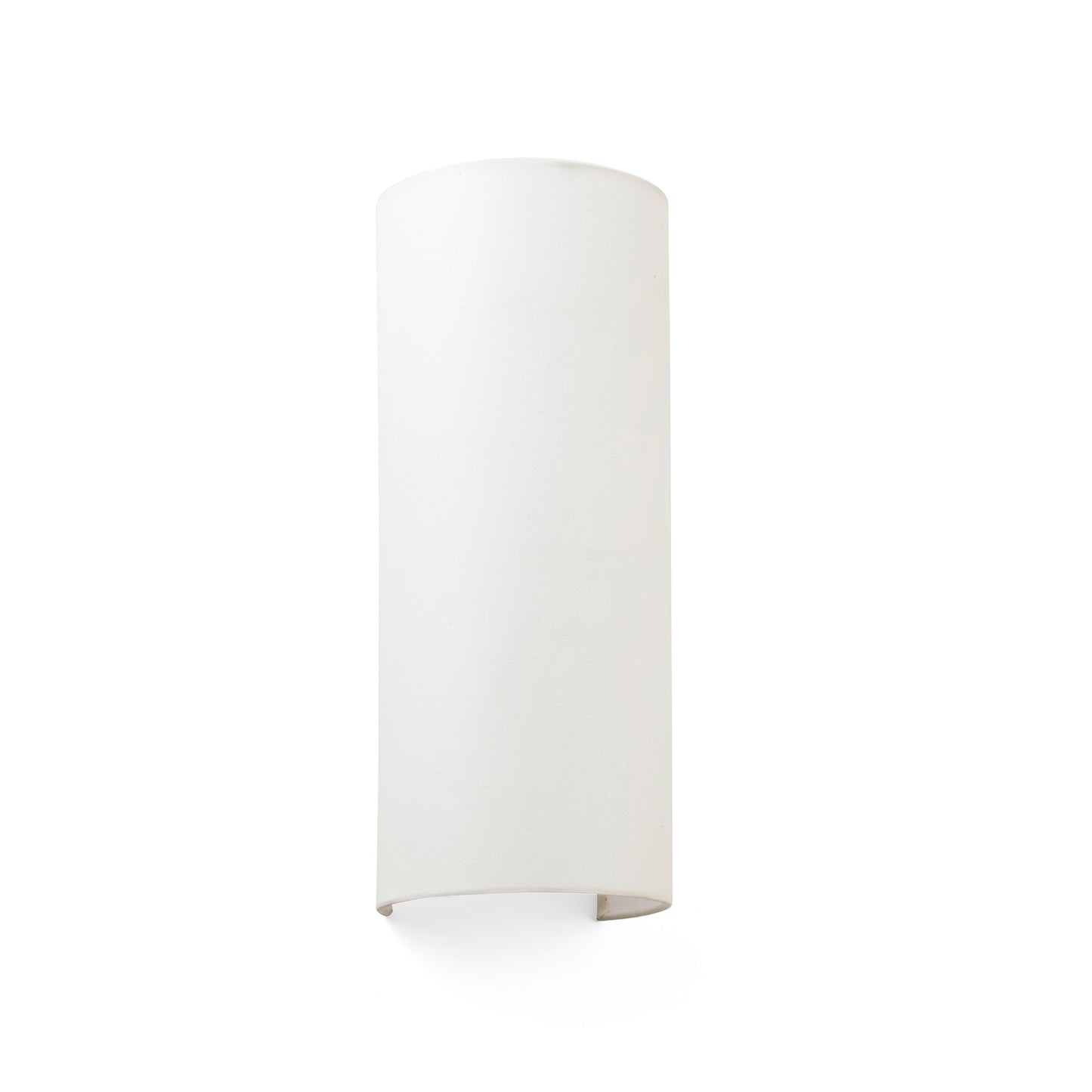 COTTON R Round beige wall lamp vertical 2L