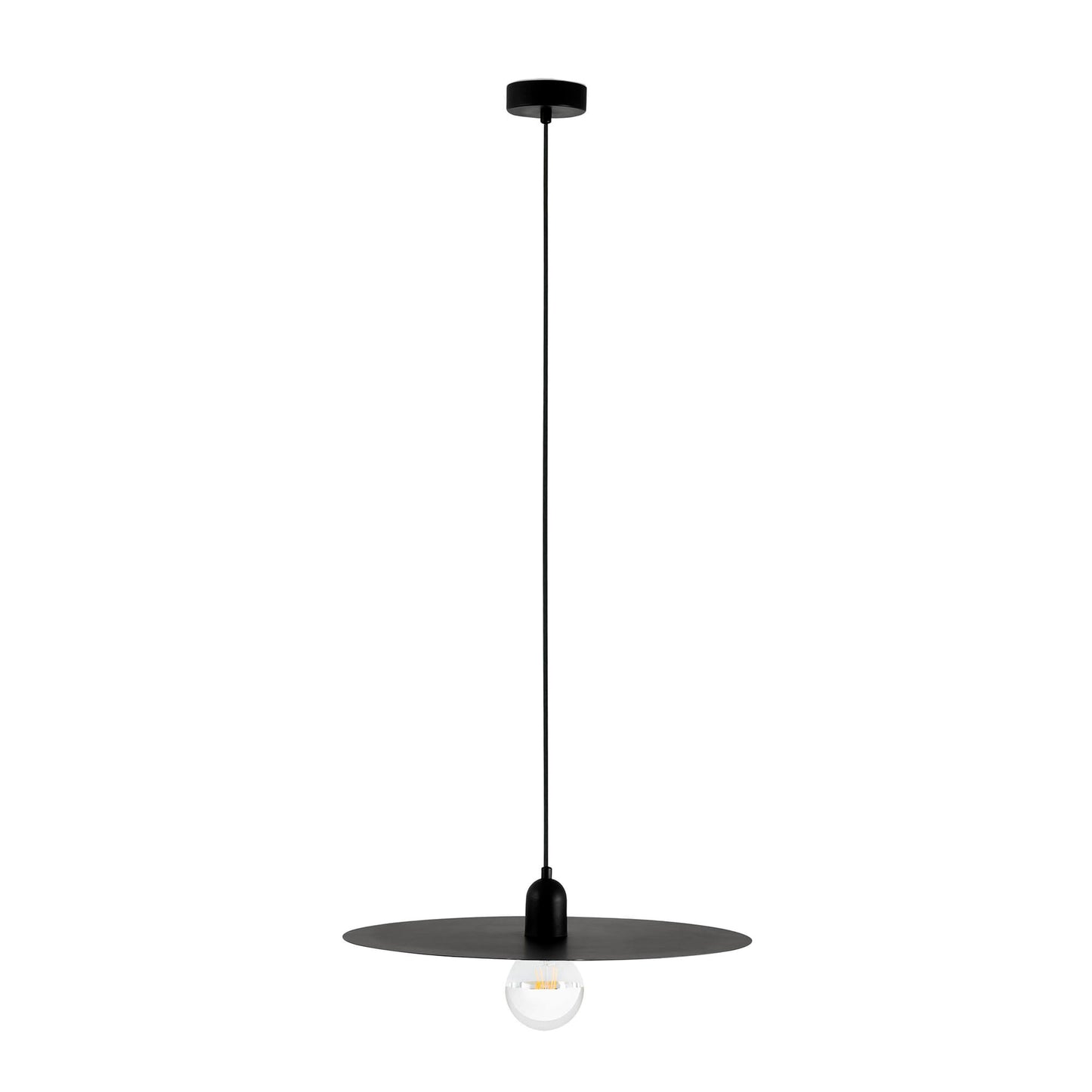 PLAT Black pendant lamp