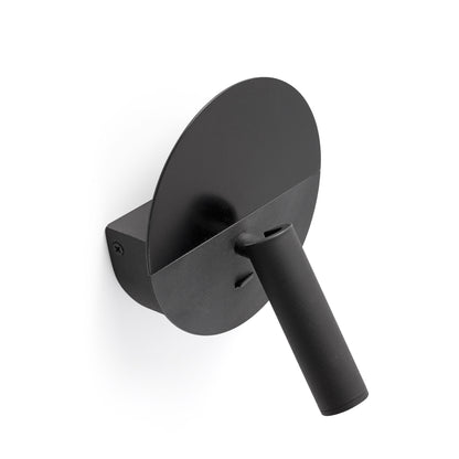 DUAS USB-C musta lugeja seinavalgusti