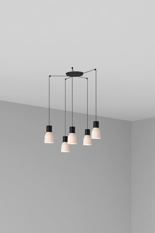 KOMBO 120 5L Beige pendant lamp