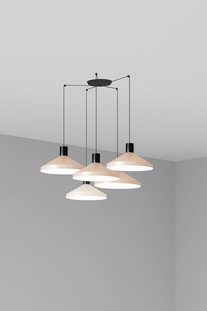 KOMBO 400 5L Beige pendant lamp