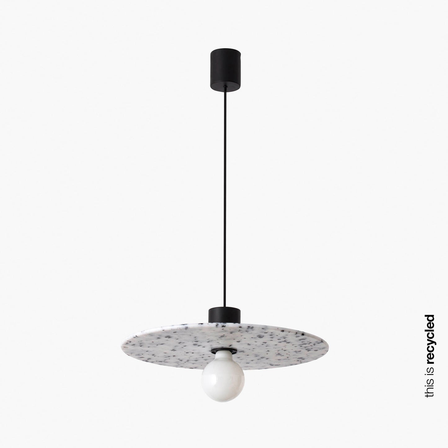 CONFETTI 450 pendant lamp recycled marmoreal