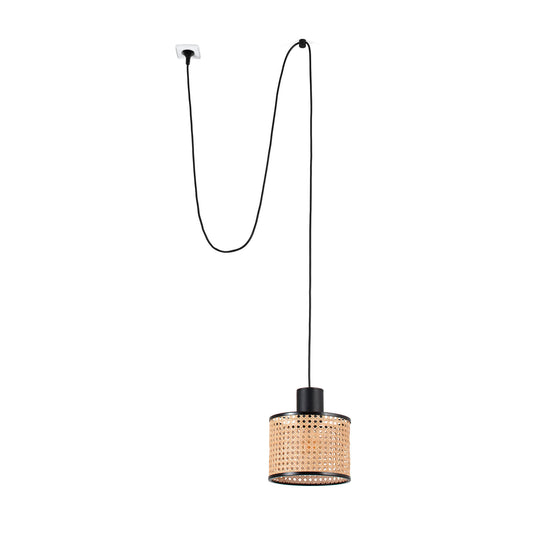 Pendant lamp MAMBO PENDANT PEG P. RATTAN E27 ø210*159*ø210