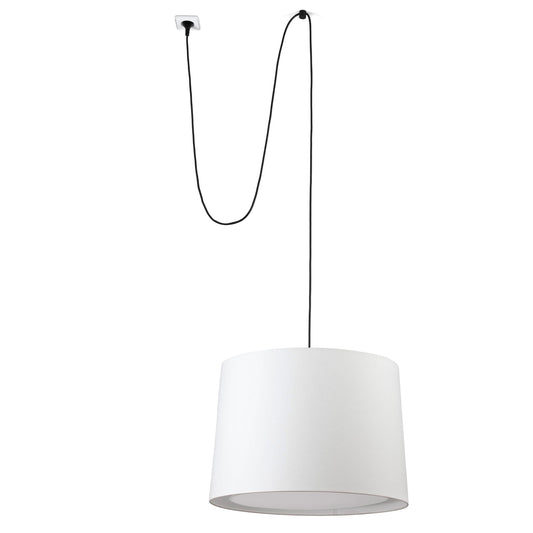 Pendant lamp CONGA PENDANT PEG P. E27 ø500*350*ø450 WHITE