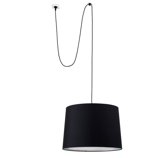 Pendant lamp CONGA PENDANT PEG P. E27 ø500*350*ø450 BLACK