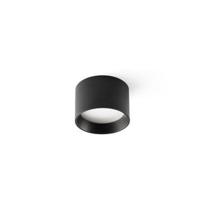 MIZU Black ceiling lamp 8W
