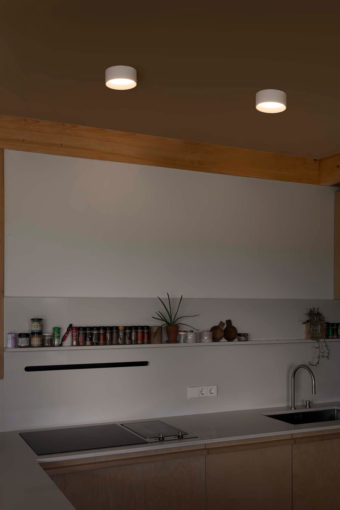 MIZU White ceiling lamp 15W