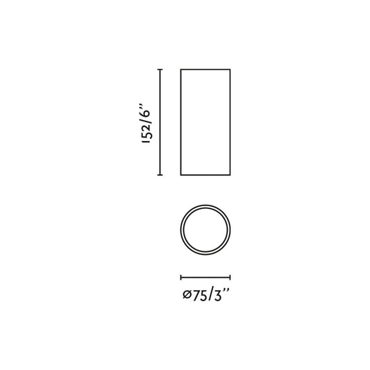 Ceiling light ROL CEILING BLACK/BLACK LED 15W 2700K 60º