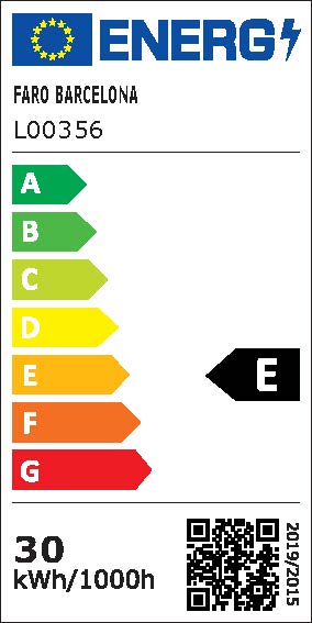ARIS White ceiling lamp 30W