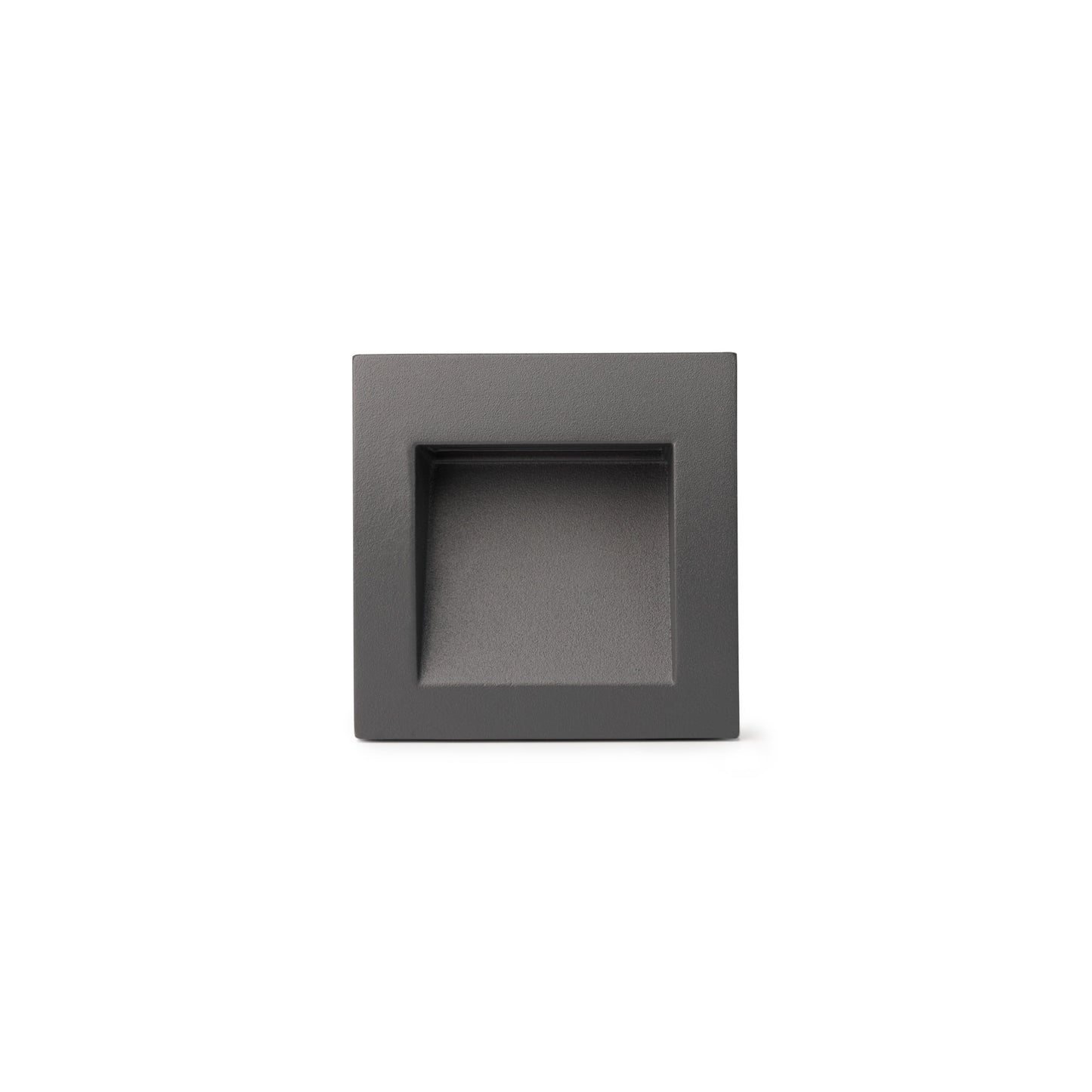 SEDNA SQ 90 Dark grey recessed lamp
