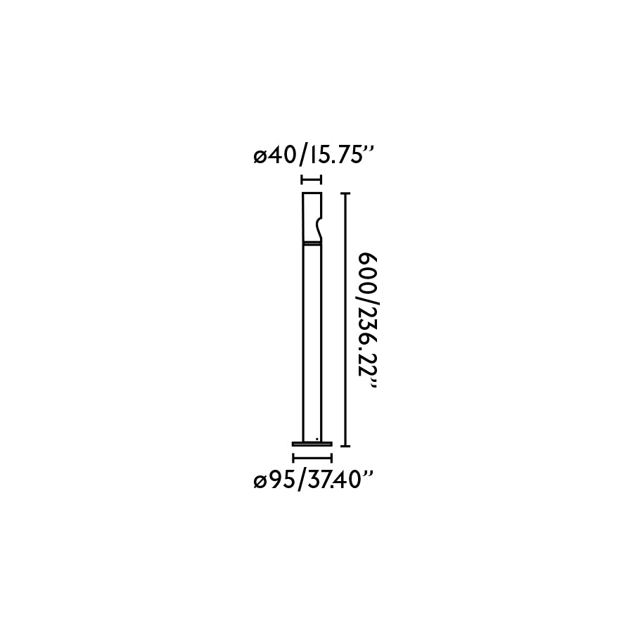 BEZEL Black beacon lamp