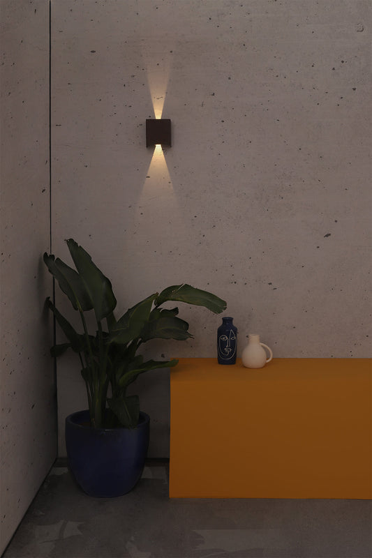 Wall light OLAN WALL LIGHT BROWN OXIDE LED 6W 3000K
