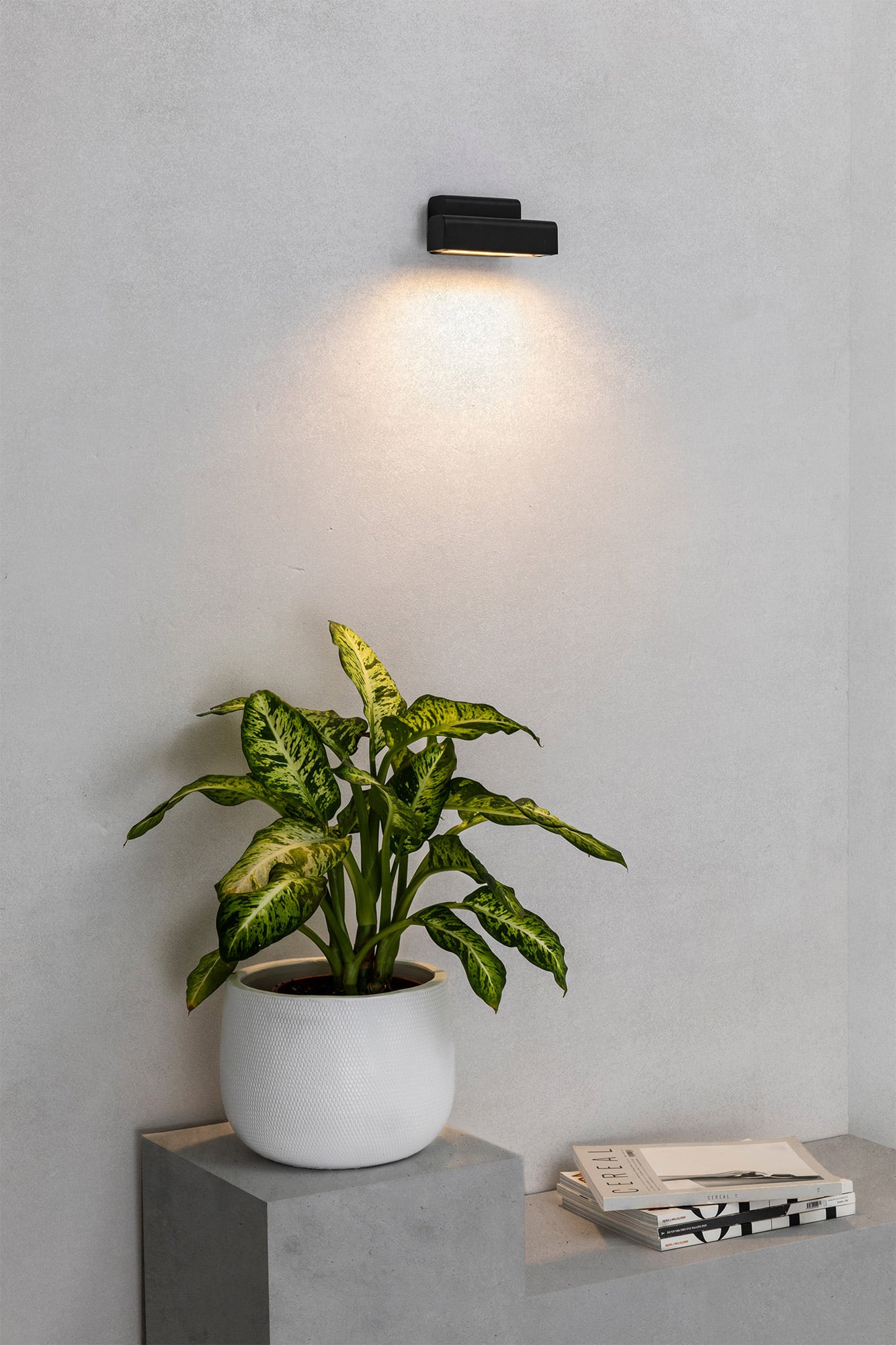 BALIC Black wall lamp