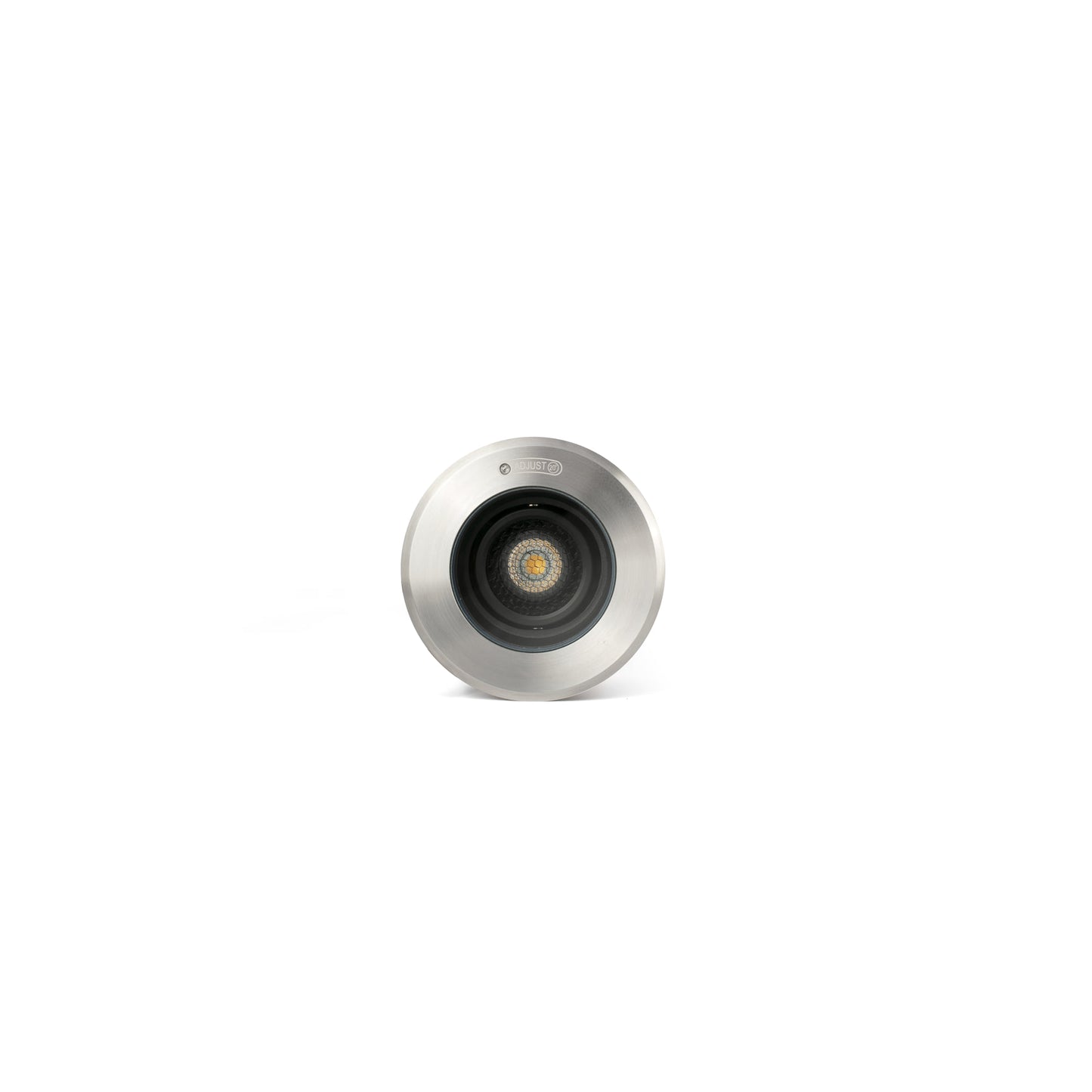 GEISER 80 GU10 Grey orientable inox ceiling recessed