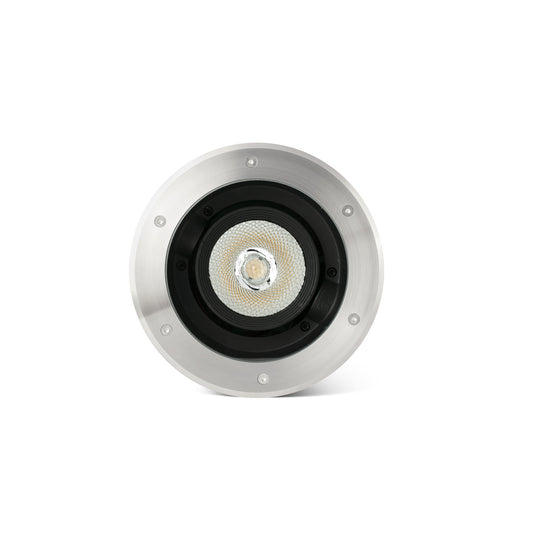 GEISER 260 Grey orientable inox recessed 29W